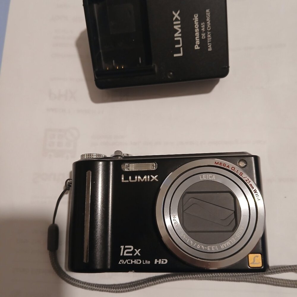 Panasonic Lumix digital camera DMC-ZS3 with 12X zoom and video recording